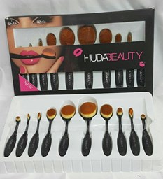 نمایش جزئیات برای ست براش آرایش 10 عددی هدی بیوتی تصویر ست براش آرایش 10 عددی هدی بیوتی