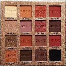 نمایش جزئیات برای پالت سایه چشم 16 رنگ GELANZI تصویر پالت سایه چشم 16 رنگ GELANZI