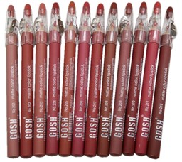 نمایش جزئیات برای رژ لب مدادی تراش دار گاش GOSH  تصویر رژ لب مدادی تراش دار گاش GOSH