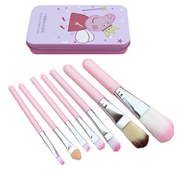 نمایش جزئیات برای براش 7 تکه جعبه فلزی طرح عروسکی تصویر براش 7 تکه جعبه فلزی طرح عروسکی