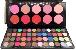 نمایش جزئیات برای پالت سایه چشم و رژگونه Makeup Kit تصویر پالت سایه چشم و رژگونه Makeup Kit