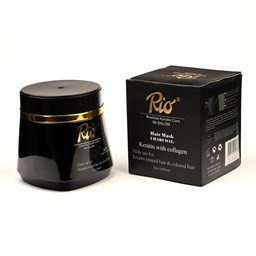 نمایش جزئیات برای ماسک مو کراتینه زغال ریو Rio تصویر ماسک مو کراتینه زغال ریو Rio