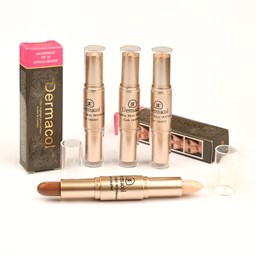 نمایش جزئیات برای هایلایتر کانتور دوطرفه درماکول Dermacol تصویر هایلایتر کانتور دوطرفه درماکول Dermacol