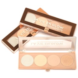 نمایش جزئیات برای پالت هایلایتر لورال مدل LA VIE EN GLOW تصویر پالت هایلایتر لورال مدل LA VIE EN GLOW