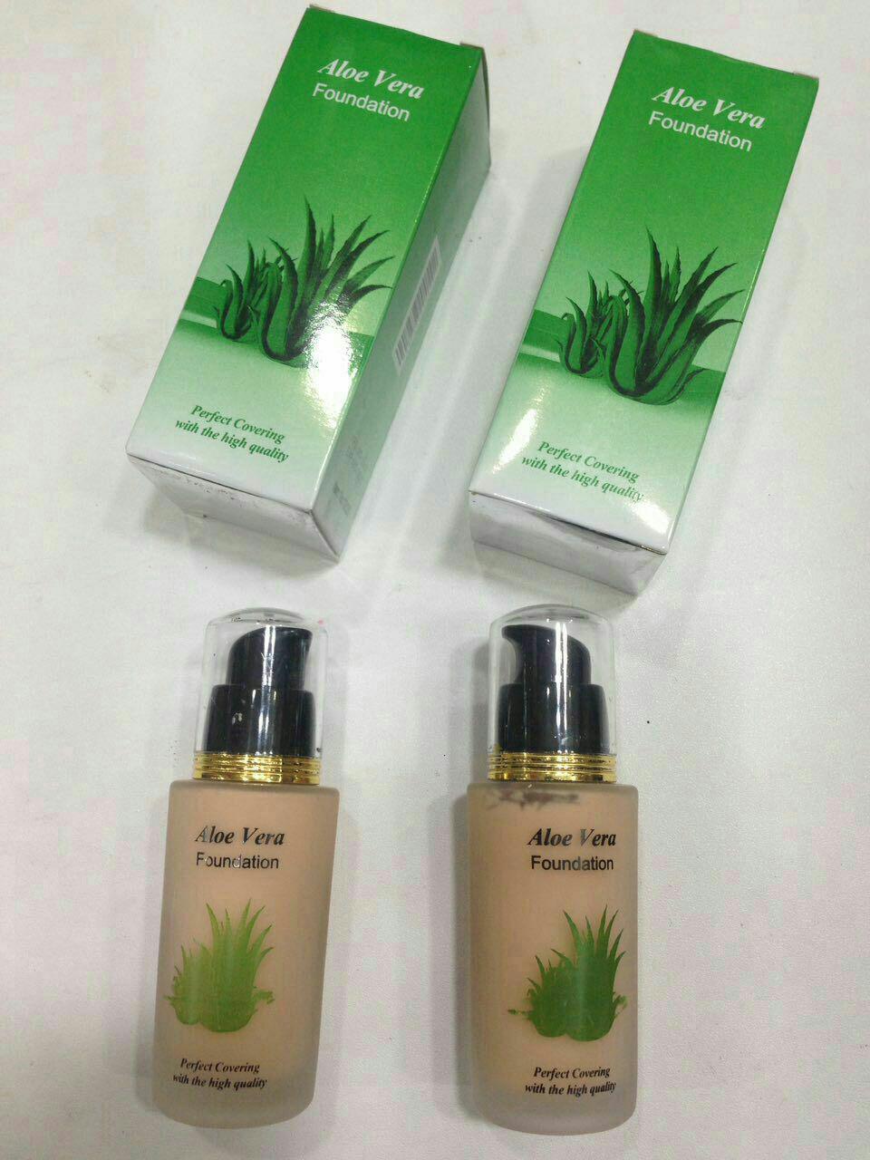 تصویر کرم پودر ضدآب آلوئه ورا Aloe Vera Foundation