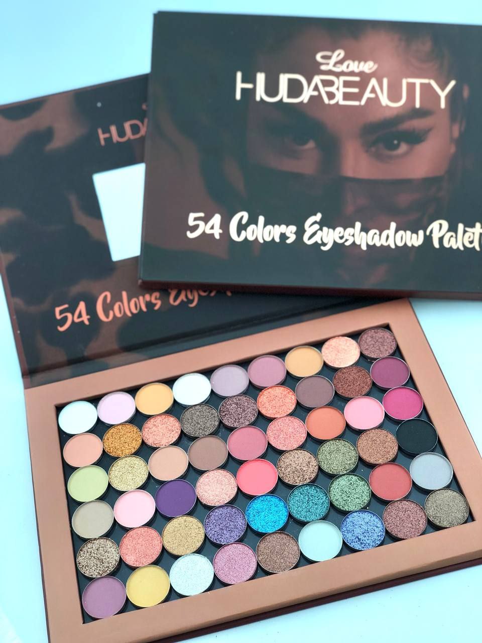 پالت سایه 54 رنگ هدی بیوتی HUDABEAUTY