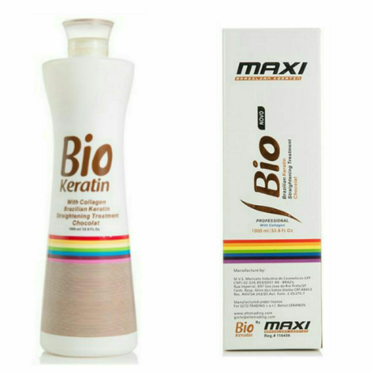 تصویر کراتین مو شکلاتی بیو مکسی Bio Maxi