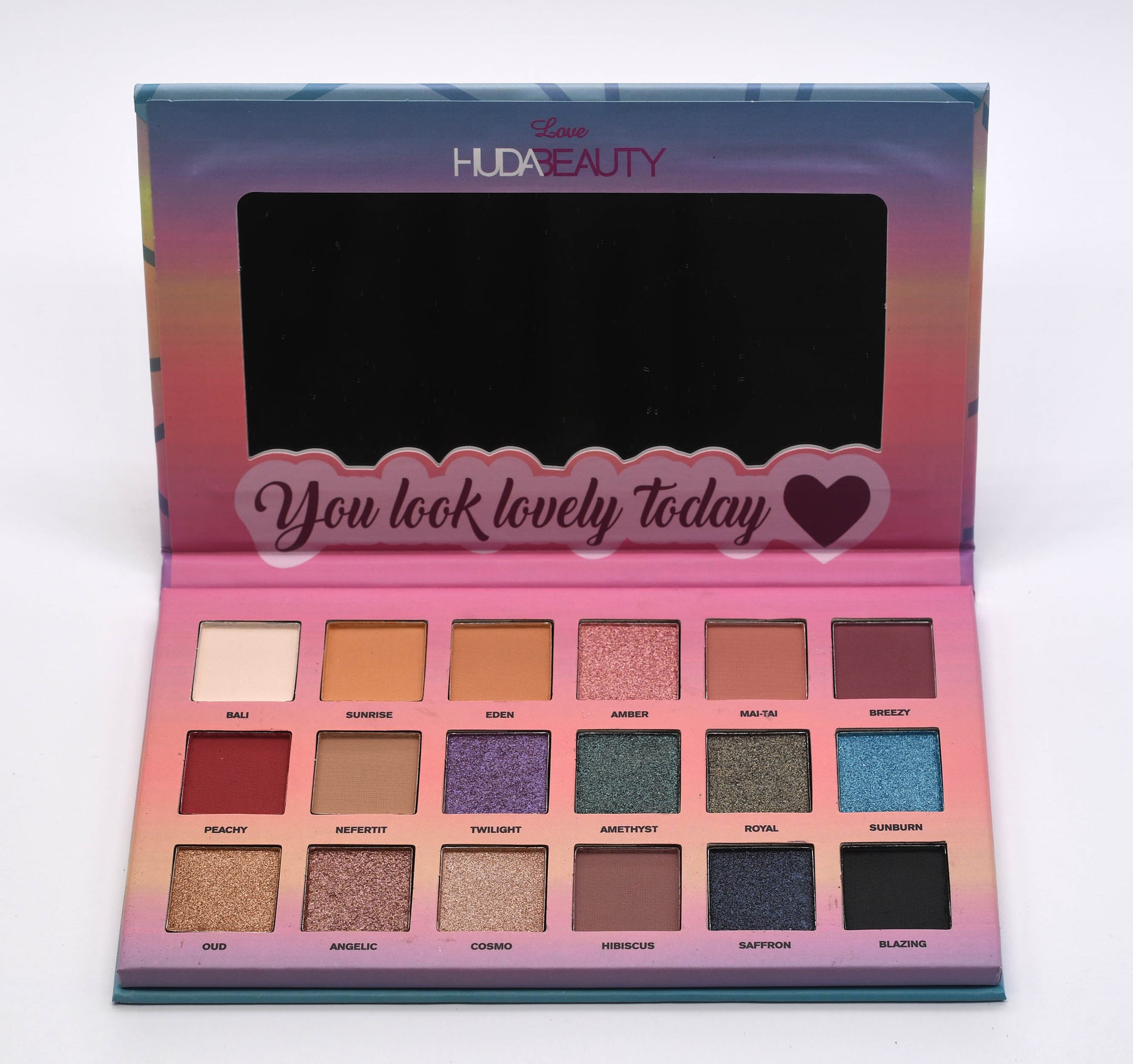 تصویر پالت سایه هدی بیوتی دیزرت داسک HUDA BEAUTY DESERT DUSK