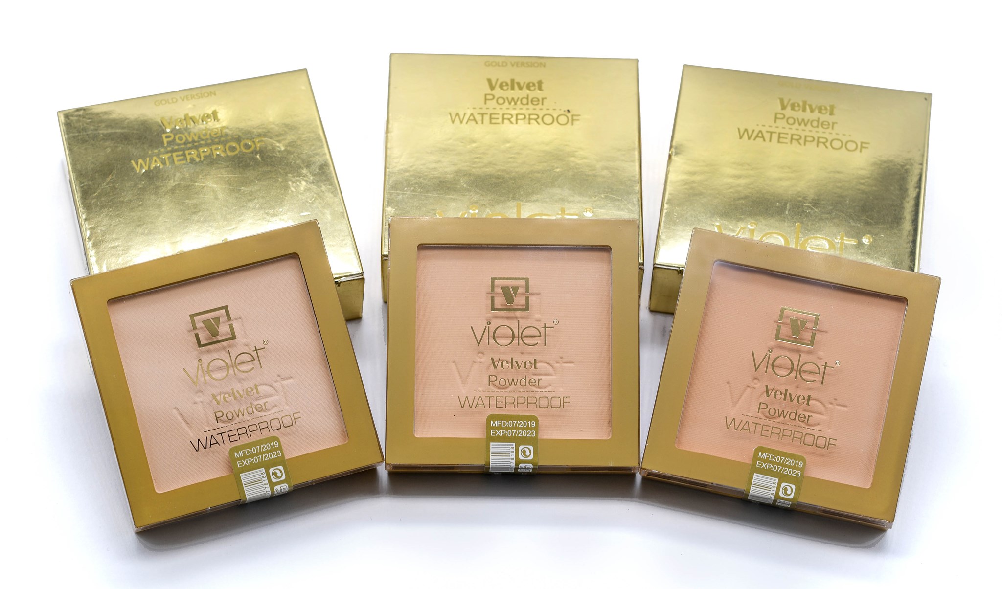 تصویر پنکک ضدآب ویولت طلایی violet gold