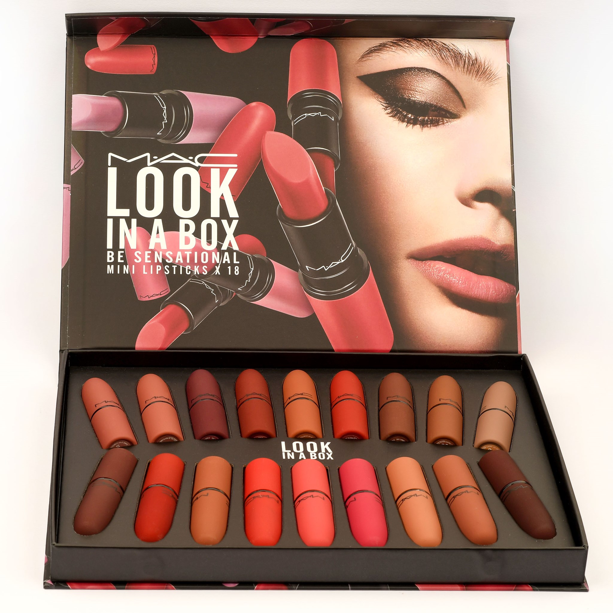 تصویر پک رژلب جامد مات مک MAC مدل Look in a Box