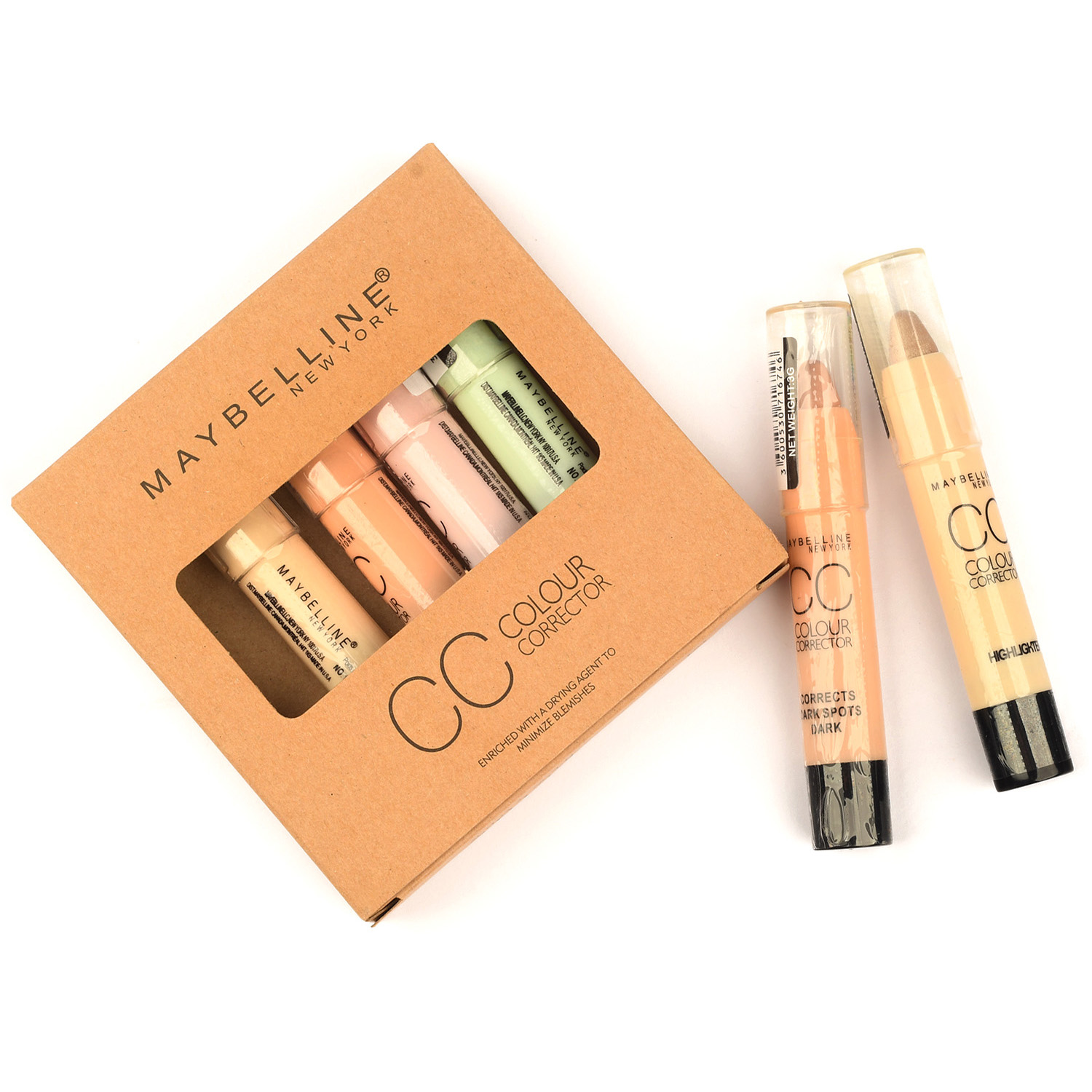 تصویر کانسیلر اصلاح رنگی میبلین MAYBELLINE
